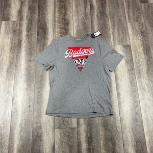 Wisconsin Badgers‎ Grey T-shirt